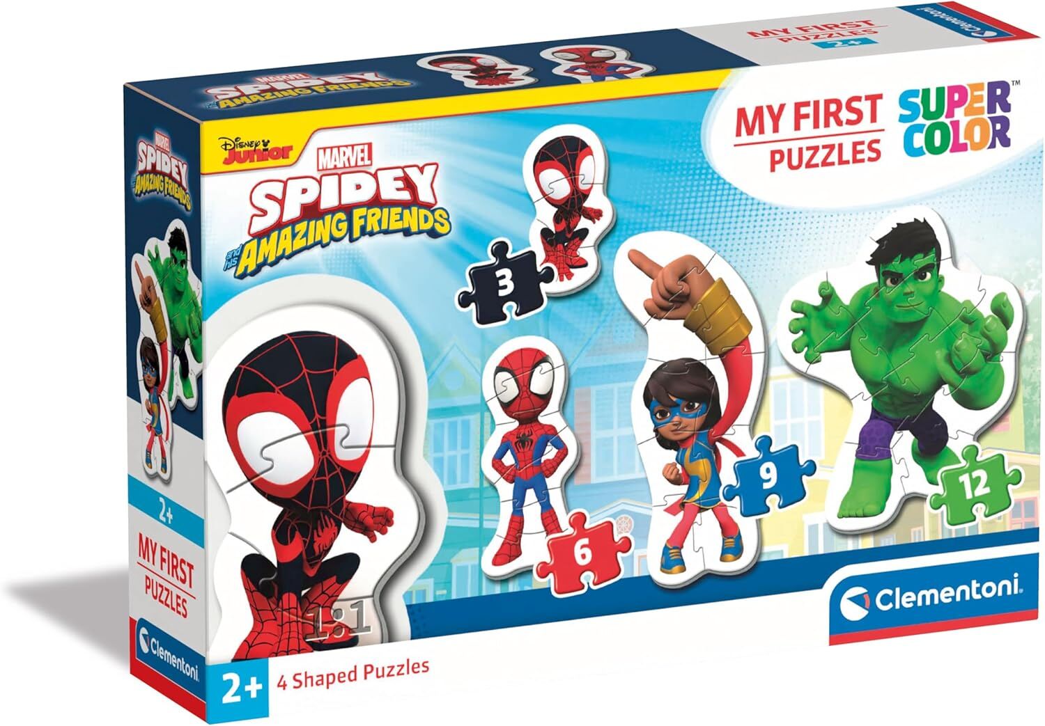 Clementoni - My First Puzzles - Spidey And His Amazing Friends