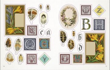 The Bees, Birds & Butterflies Sticker Anthology: With More Than 1,000 Vintage Stickers