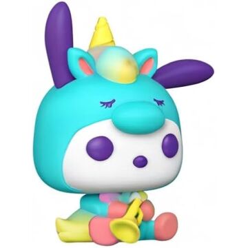 Funko Pop! Sanrio: Hello Kitty - Pochacco - Tek Boynuzlu At Partisi - Vinil Koleksiyon Figürü - Hediye Fikri - Resmi Ticari Ürünler - Çocuklar ve Yetişkinler için Oyuncak - Koleksiyoncular ve Ekran
