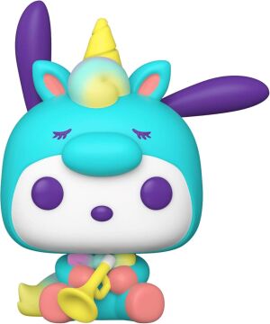 Funko Pop! Sanrio: Hello Kitty - Pochacco - Tek Boynuzlu At Partisi - Vinil Koleksiyon Figürü - Hediye Fikri - Resmi Ticari Ürünler - Çocuklar ve Yetişkinler için Oyuncak - Koleksiyoncular ve Ekran