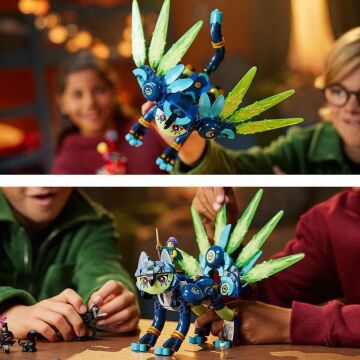 LEGO DREAMZzz Zoey ve Kedi-Baykuş Zian 71476-9 Yaş ve Üzeri Çocuklar için Yaratıcı Oyuncak Yapım Seti (437 Parça)
