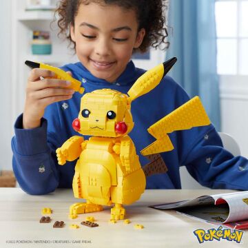 MEGA Pokémon Jumbo Pikachu Figürü, 8 yaş ve üzeri, FVK81