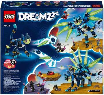 LEGO DREAMZzz Zoey ve Kedi-Baykuş Zian 71476-9 Yaş ve Üzeri Çocuklar için Yaratıcı Oyuncak Yapım Seti (437 Parça)