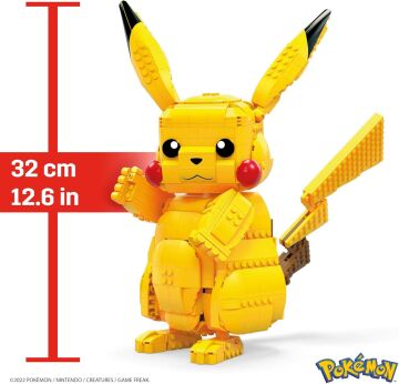 MEGA Pokémon Jumbo Pikachu Figürü, 8 yaş ve üzeri, FVK81