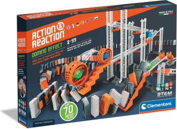 Clementoni Bilim Oyun Action & Reaction Domino Etkisi Renkli 6, Clementoni, 6+