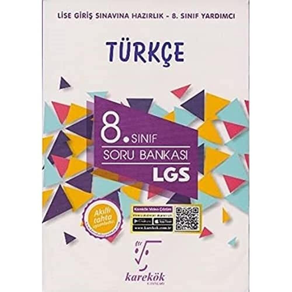 Karekök 8. Sınıf LGS Türkçe Soru Bankası Yeni