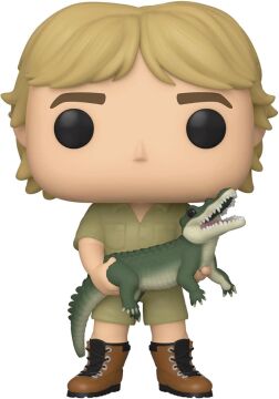 POP Timsah Avcısı - Steve Irwin Funko Vinil Figür (Uyumlu Kutu Koruyucu Kılıf ile Bağlanmıştır)