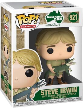 POP Timsah Avcısı - Steve Irwin Funko Vinil Figür (Uyumlu Kutu Koruyucu Kılıf ile Bağlanmıştır)