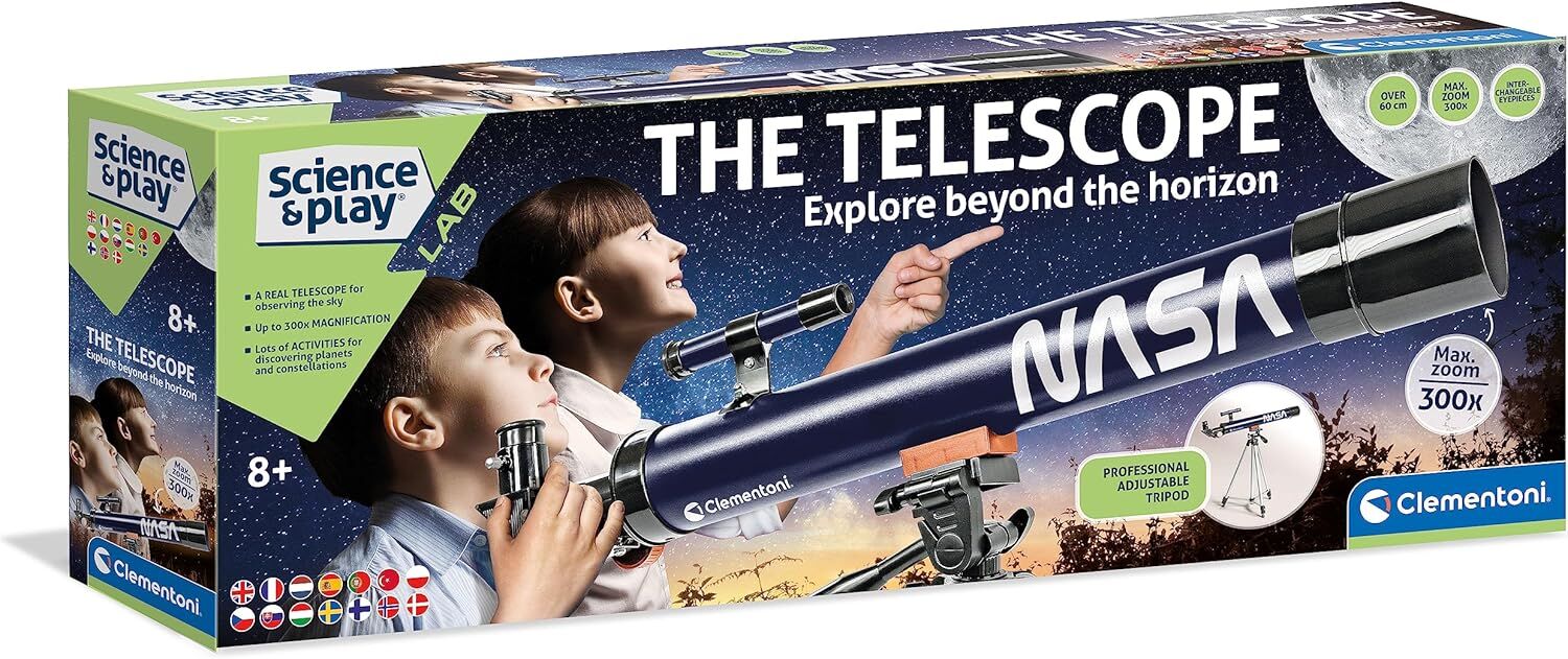 Clementoni 75087 Bilim ve Oyun - Teleskop