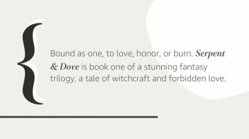 Serpent & Dove: 1