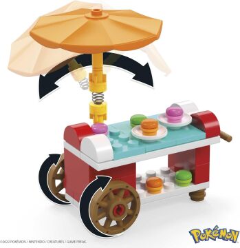 Mega Bloks Pokémon Adventure Builder Piknik yapı seti ile diğer dünyalara bağlanabilen 193 uyumlu yapı bloku ve parça, 7 yaş ve üzeri HDL80