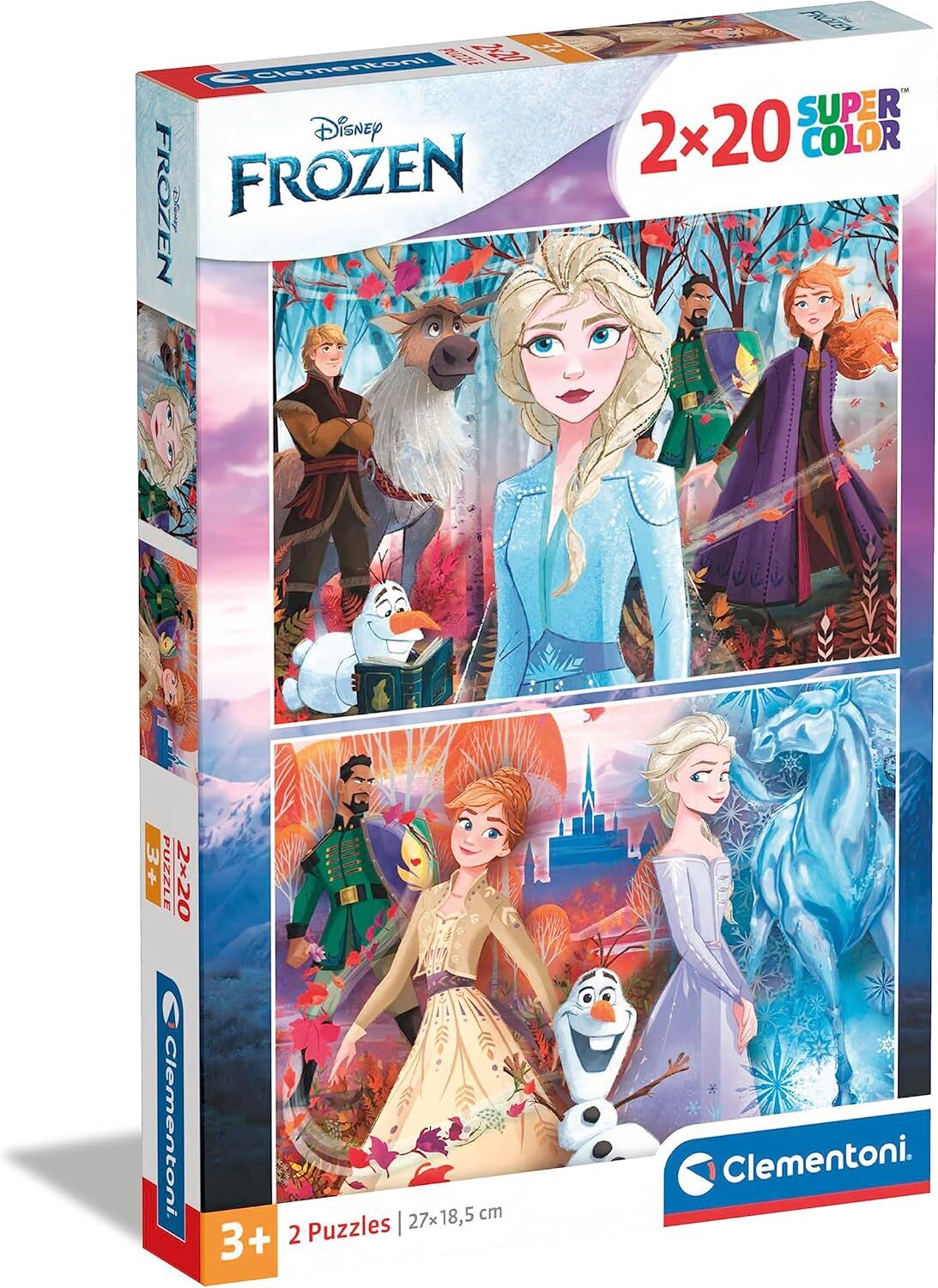 Clementoni - 2x20 Parça Puzzle - Frozen 2