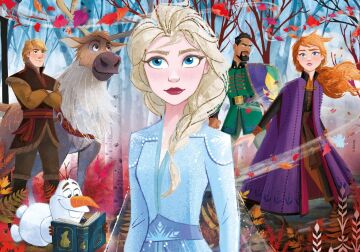Clementoni - 2x20 Parça Puzzle - Frozen 2