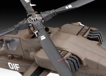 Revell, M.Set AH-64A Apache, Helikopter Oyuncak