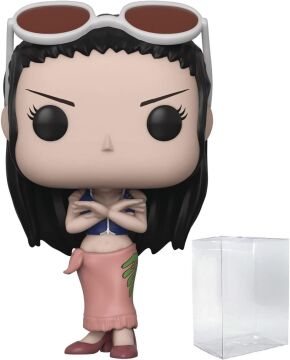 POP One Piece - Nico Robin Funko Vinil Figür (Uyumlu Kutu Koruyucu Kılıf ile Birleştirilmiş) Çok Renkli 9,5 cm