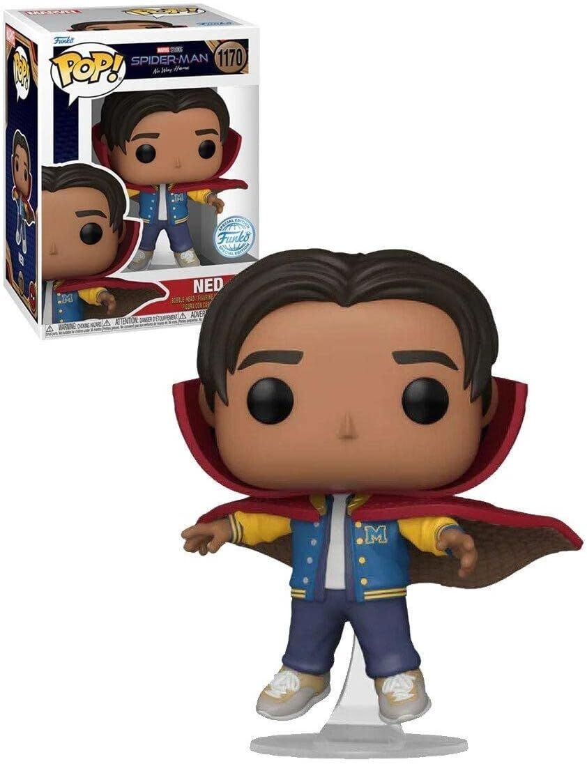 Funko Pop! Marvel - Spider-Man No Way Home: Ned with Cloak #1170 - Exclusive Special Edition Vinil Figür