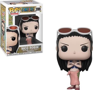 POP One Piece - Nico Robin Funko Vinil Figür (Uyumlu Kutu Koruyucu Kılıf ile Birleştirilmiş) Çok Renkli 9,5 cm
