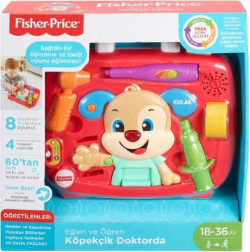 Fisher Price Köpekçik Doktorda Türkçe ve İngilizce FTC72