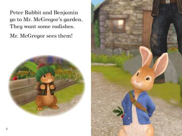 Peter Rabbit and the Radish Robber - Ladybird Readers Level 1