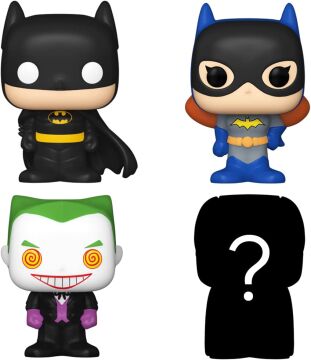 Funko Bitty Pop 4'lü Paket Dc - The Joker, Batgirl, Batman