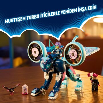 LEGO DREAMZzz Zoey’nin Kedi Motosikleti 71479 – 7 Yaş ve Üzeri Çocuklar için 2 Minifigür İçeren Oyuncak Motosiklet Yapım Seti (226 Parça)
