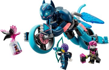 LEGO DREAMZzz Zoey’nin Kedi Motosikleti 71479 – 7 Yaş ve Üzeri Çocuklar için 2 Minifigür İçeren Oyuncak Motosiklet Yapım Seti (226 Parça)