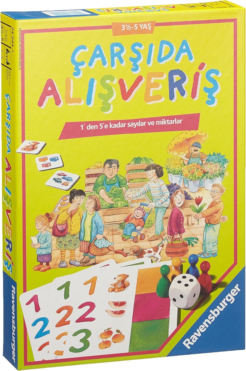 Ravensburger 245444 Çarşıda Alışveriş