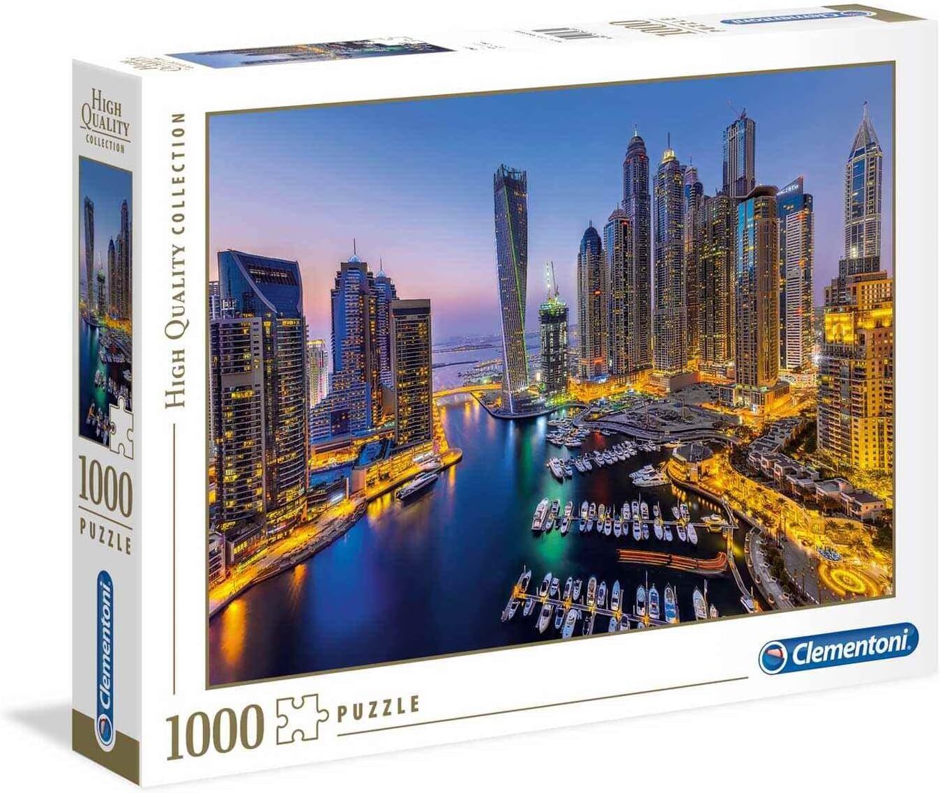 Clementoni - 1000 Parça High Quality Collection Yetişkin Puzzle - Dubai