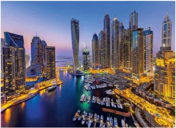 Clementoni - 1000 Parça High Quality Collection Yetişkin Puzzle - Dubai