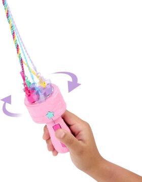 Barbie Dreamtopia Örgü Saçlı Bebek ve Aksesuarları Oyun Seti JCW55