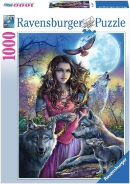 Ravensburger Puzzle 19664 – Patronin kurtlar