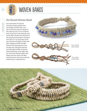 Friendship Bracelets All Grown Up: Hemp, Floss, and Other Boho Chic Designs to Make