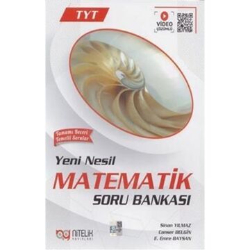 Nitelik Yayınları YKS TYT Yeni Nesil Matematik Soru Bankası