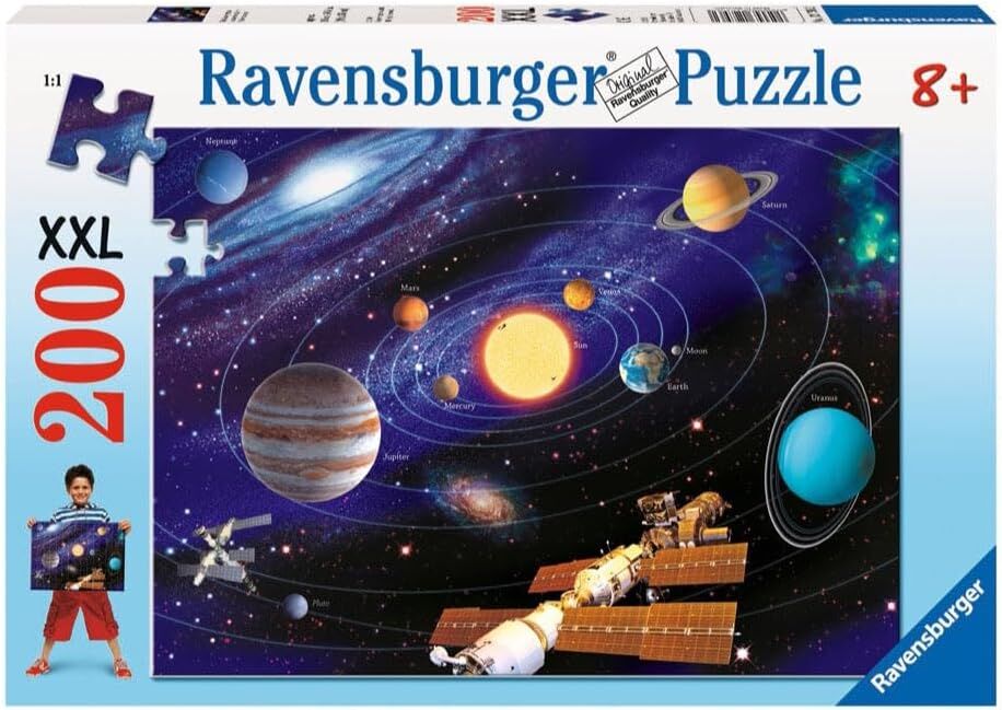 Ravensburger (127962) S200 Parça Puzzle Güneş Sistemi