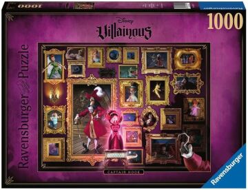Ravensburger Villainous Captain Hook Yapboz, 1000 Parça