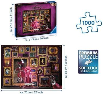 Ravensburger Villainous Captain Hook Yapboz, 1000 Parça