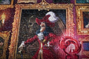 Ravensburger Villainous Captain Hook Yapboz, 1000 Parça