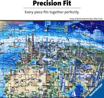 Ravensburger 129010 Filler Puzzle, 150 parça