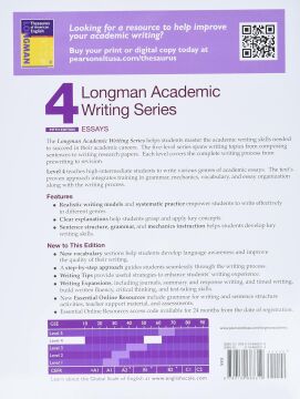 Longman Academic Writing Series 4: Essays, with Essential Online Resources