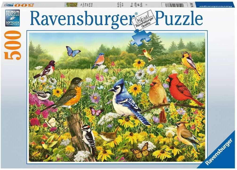 Ravensburger 500 Parçalı Puzzle Kuşlar