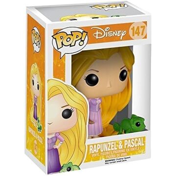 Disney Prensesi: Karışık - Rapunzel & Pascal Funko Pop! Vinil Figür (Uyumlu Pop Box Koruyucu Kılıf ile birlikte)
