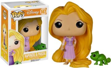 Disney Prensesi: Karışık - Rapunzel & Pascal Funko Pop! Vinil Figür (Uyumlu Pop Box Koruyucu Kılıf ile birlikte)