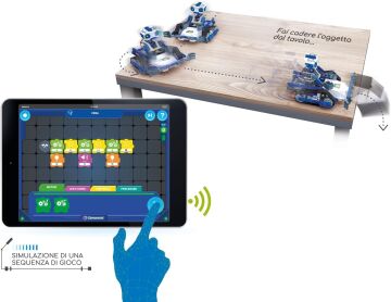 Clementoni 64442 Robomaker Start Eğitici Robotbilim Laboratuvarı, 200+ Parça, 4 Farklı Oyun