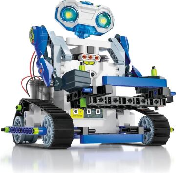 Clementoni 64442 Robomaker Start Eğitici Robotbilim Laboratuvarı, 200+ Parça, 4 Farklı Oyun