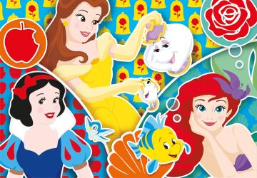 Clementoni - 2x20 Parça Puzzle - Princess