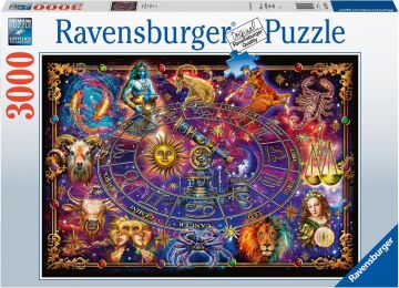 Ravensburger 3000p Puz Zodyak, Çok Renkli