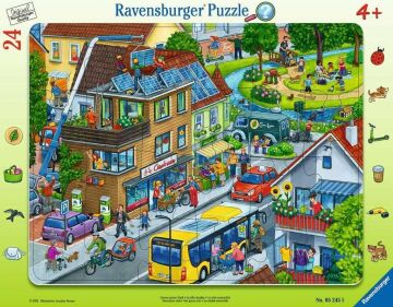 Ravensburger 24 Parçalı Büyük Çerçeveli Puzzle Şehir