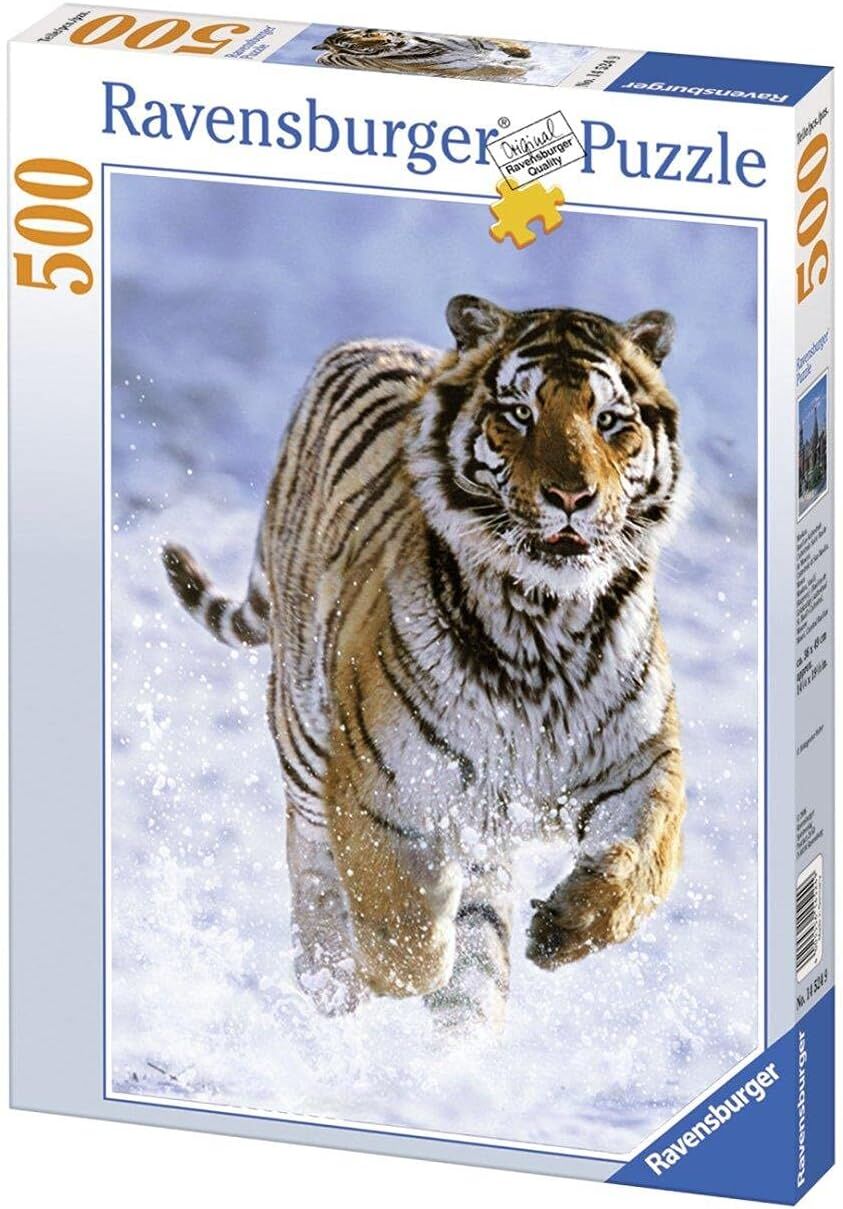 Ravensburger Puzzle – 144754 Tiger kar, 500 parça