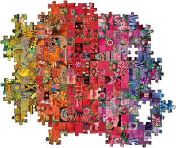 Clementoni - 1000 Parça Colorboom Yetişkin Puzzle - Collage
