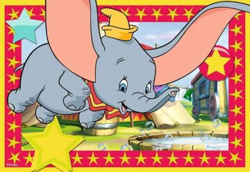 Ravensburger çocuk yapbozu 05575 - Macera çağırıyor! - 2 x 12 parça Disney yapbozu, 3 yaşından büyük çocuklar için
